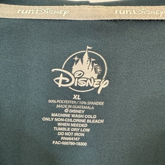 Disney Run Half Marathon Zip Up Jacket Sz XL Donald Duck Finish Line 2019 - Picture 5 of 5